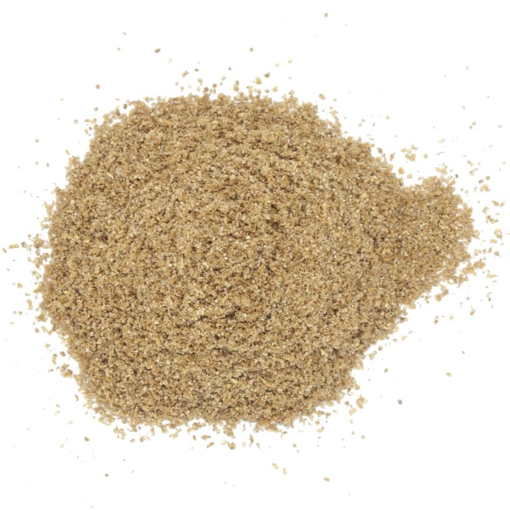 Coriandre : graines moulues en poudre
