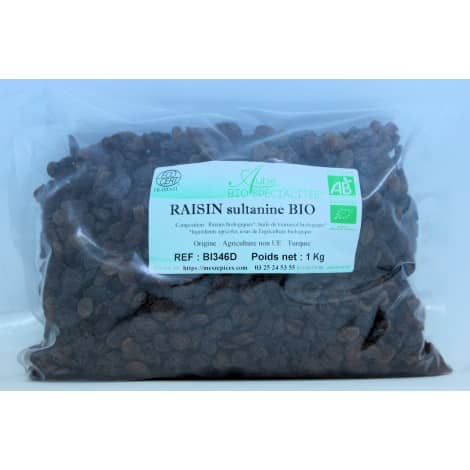 Raisins secs sultanines BIO
