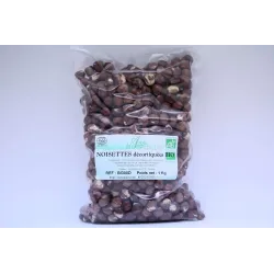 Noisettes crues décortiquées BIO – Fruits secs | MesZépices