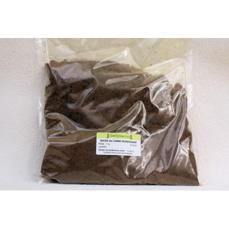 Dark Muscovado - Sucre de canne brun non raffiné - Ilanga Nature
