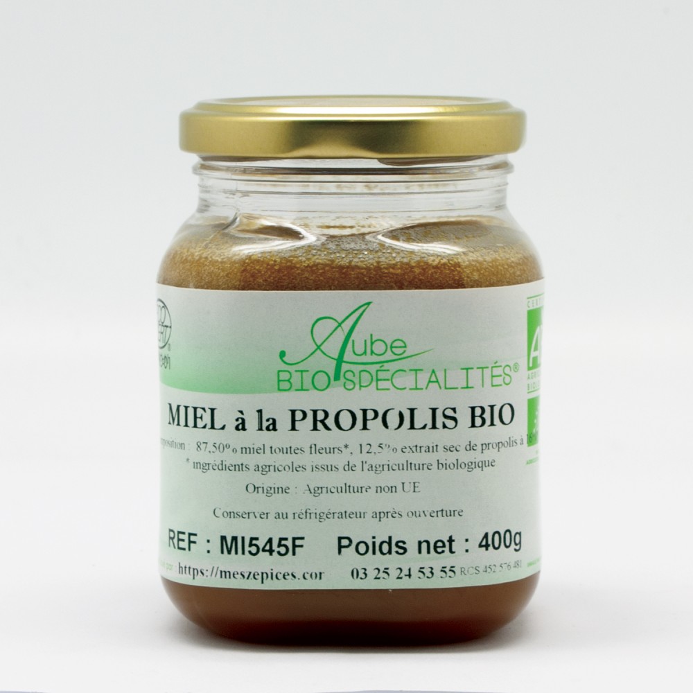 Acheter du miel riche en propolis pour soigner la gorge