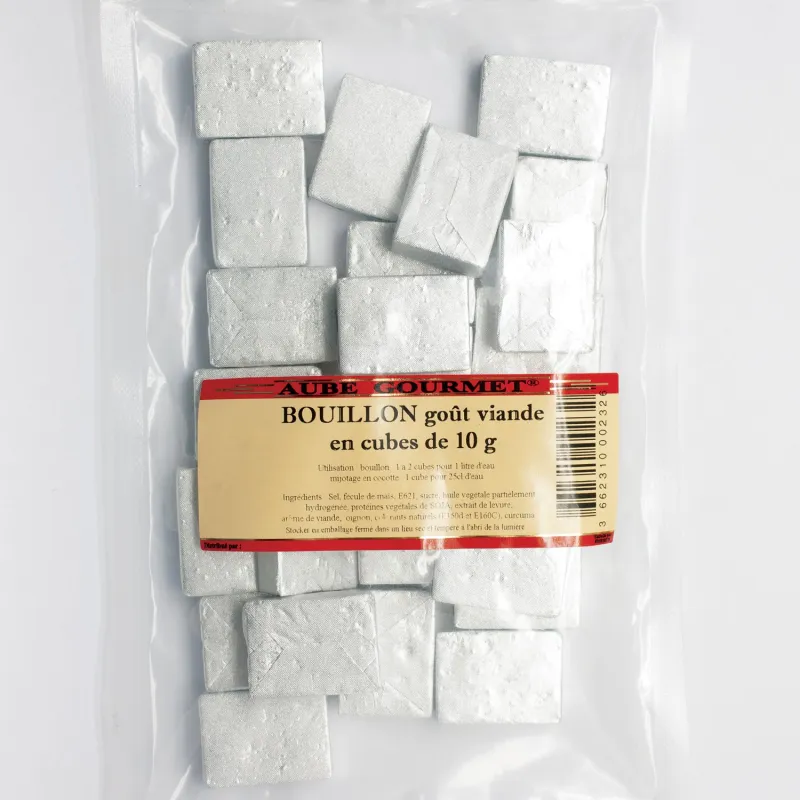 Bouillon de viande en cubes Achat, utilisation et recettes