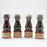 Cadeau rare 4 moulins de poivres rechargeables de mélanges de poivres
