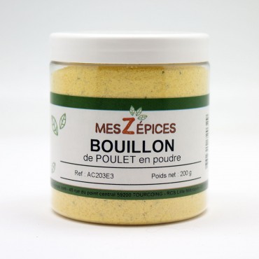 Bouillon de poulet en poudre