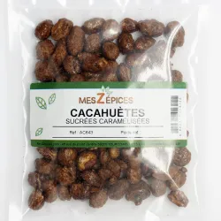 Cacahuètes sucrées caramélisées