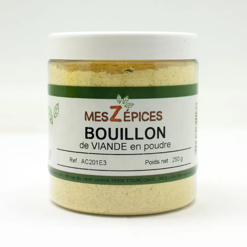 Bouillon de viande en poudre - Achat, utilisation et recettes