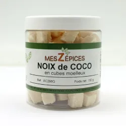 Noix de coco en cubes moelleux - Achat, utilisation et recettes