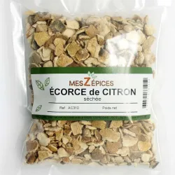Écorce de citron séchée