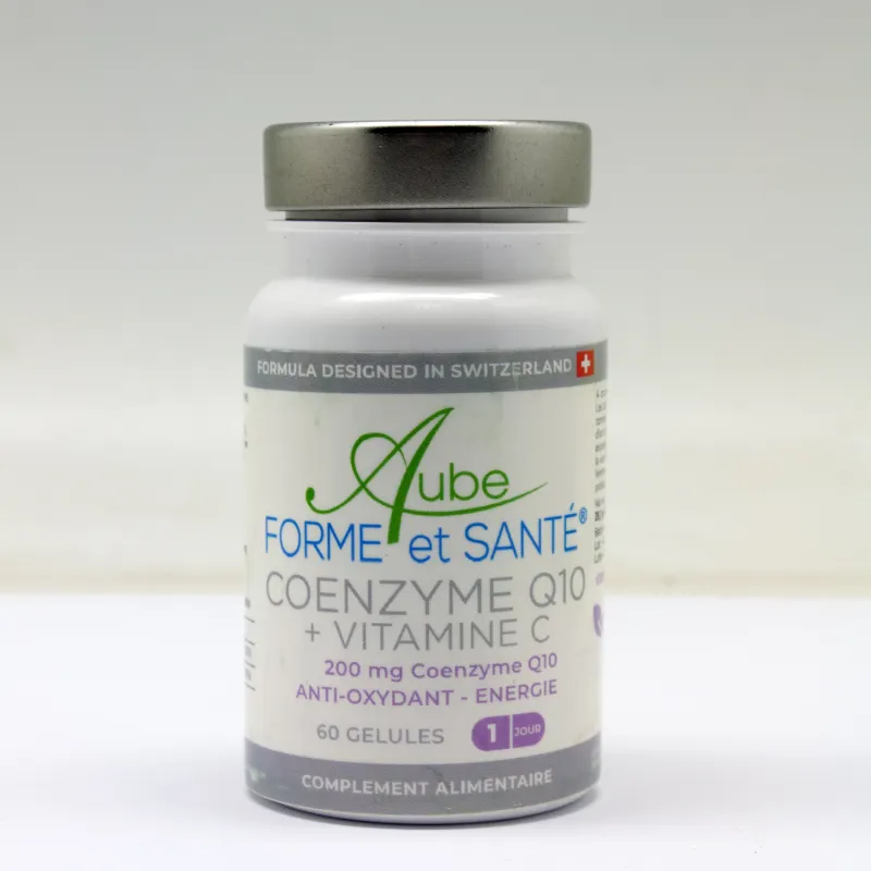 Coenzyme Q10 + Vitamine C, 60 gélules