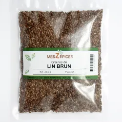 Graines de lin brun