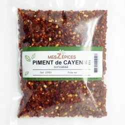 Piment de Cayenne concassé - MesZépices - Achat, recettes, utilisation