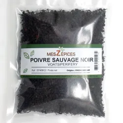 Poivre sauvage noir de Madagascar, Voatsiperifery - Achat, utilisation et recettes