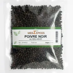 Poivre noir de Malabar - Achat, utilisation et recettes