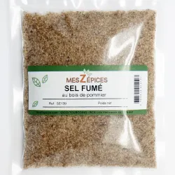 Sel fumé au bois de pommier - MesZépices - Achat, utilisation et recettes