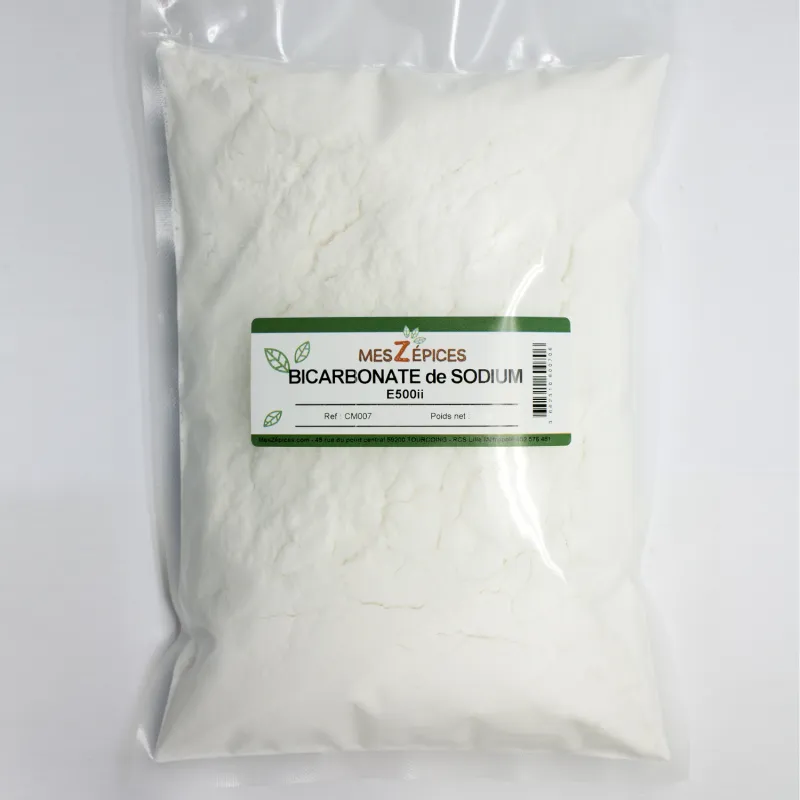 Bicarbonate de soude alimentaire E500