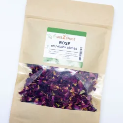 Pétales de rose séchés mesZépices - Achat, utilisations et recettes