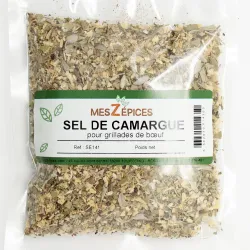 Gros sel de Camargue parfumé pour grillades de bœuf - MesZépices - Utilisations, recettes